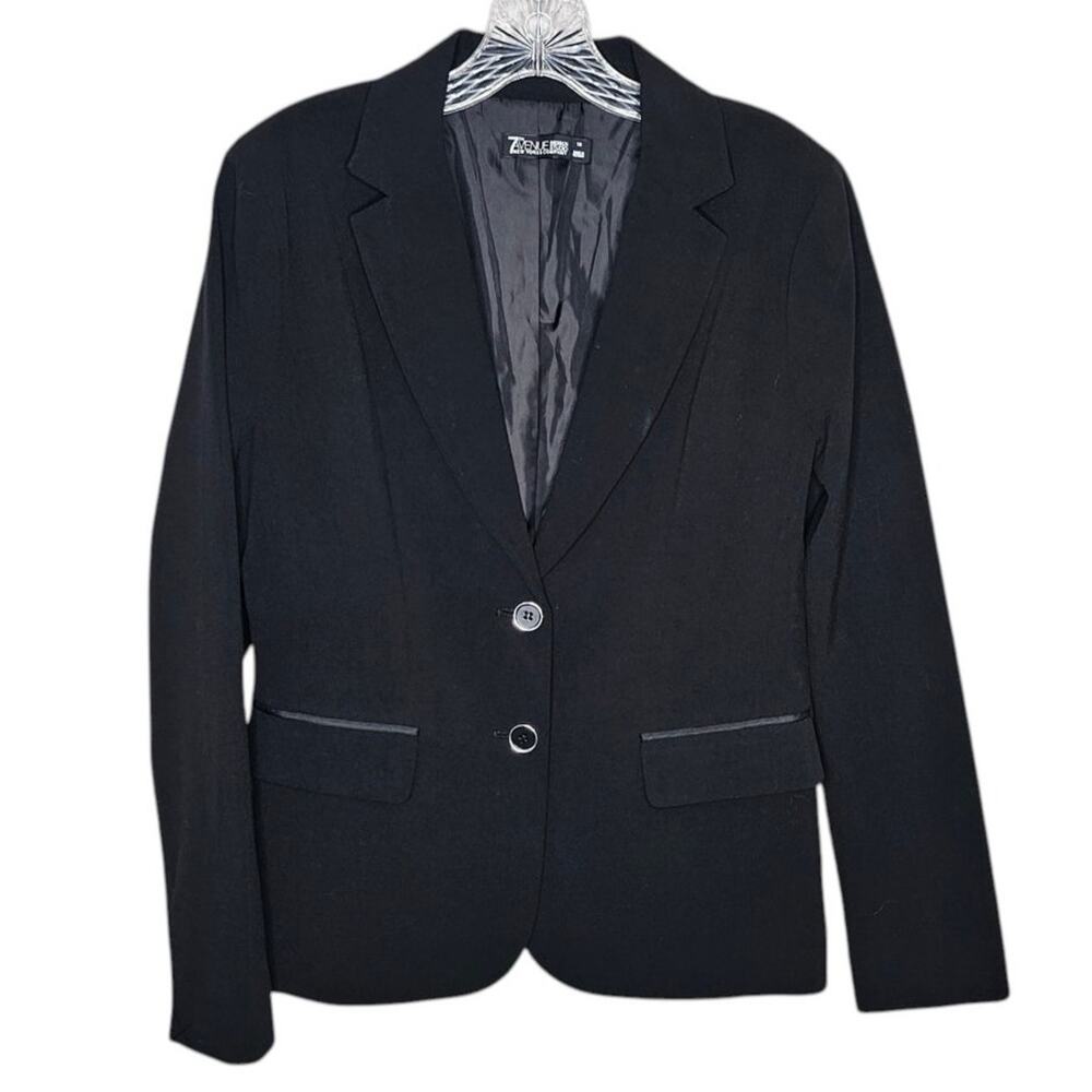 New York & Company 7th Avenue Design Studio Blazer, Black, Size 10 - Picture 2 of 13
